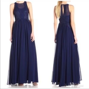 BHLDN Designer Donna Morgan Penelope Lace Chiffon Dress